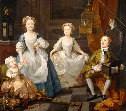 Pictures For Painting For Children. painting of four children