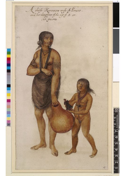 Native American Children and Toys [Engravings]