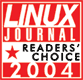 Linux Journal Readers' Choice 2004