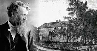 John Muir and his childhood home