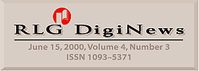 RLG DigiNews, ISSN 1093-5371