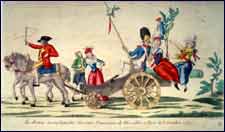 Image 32. Le Retour triomphant des Héroïnes Françaises de Versailles à Paris le 6 Octobre 1789. [The Triumphant Return of the French Heroines from Versailles to Paris, October 6, 1789]