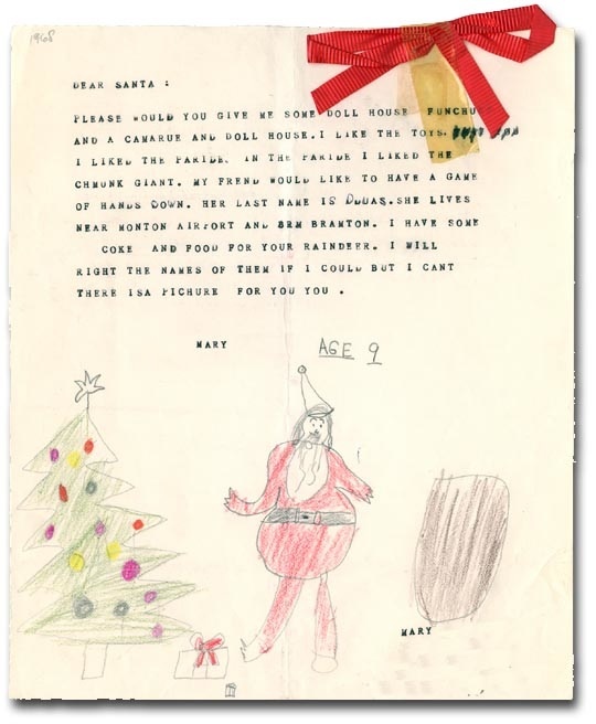 How to write dear santa letters