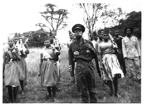 Mau Mau Fighters in Scout Uniforms, c. 1963 [Photograph]