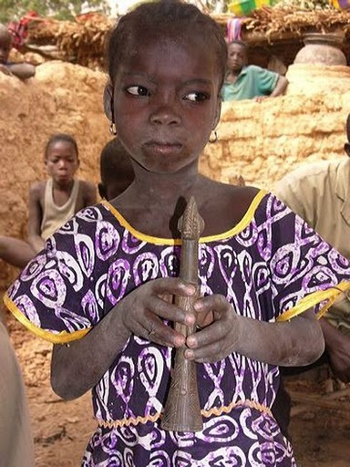 Girl with Mossi Doll, Burkina Faso [Still Image]