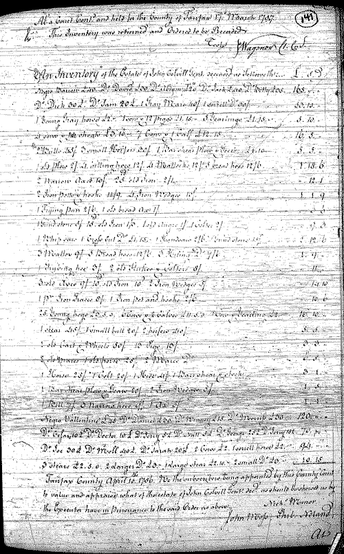 Image for Colvill, John, Col., page 141