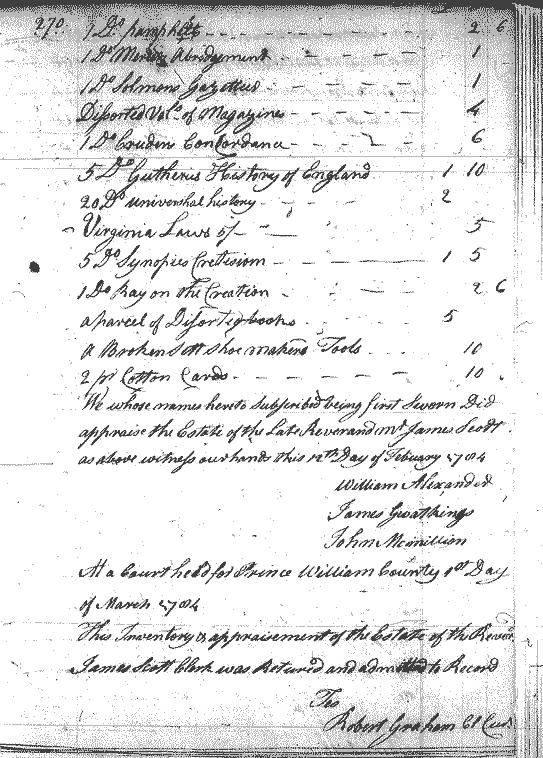Image for Scott, Rev. Mr. James, page 270