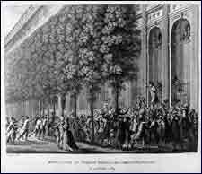 Image 1. Motion faite au Palais royal, par Camille Desmoulins. Le 12 Juillet 1789. [Speech in the Garden of the Palais Royal, July 12, 1789]