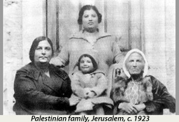 Palestinian family Jerusalem