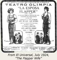 El Universal Flapper Wife Advertisement